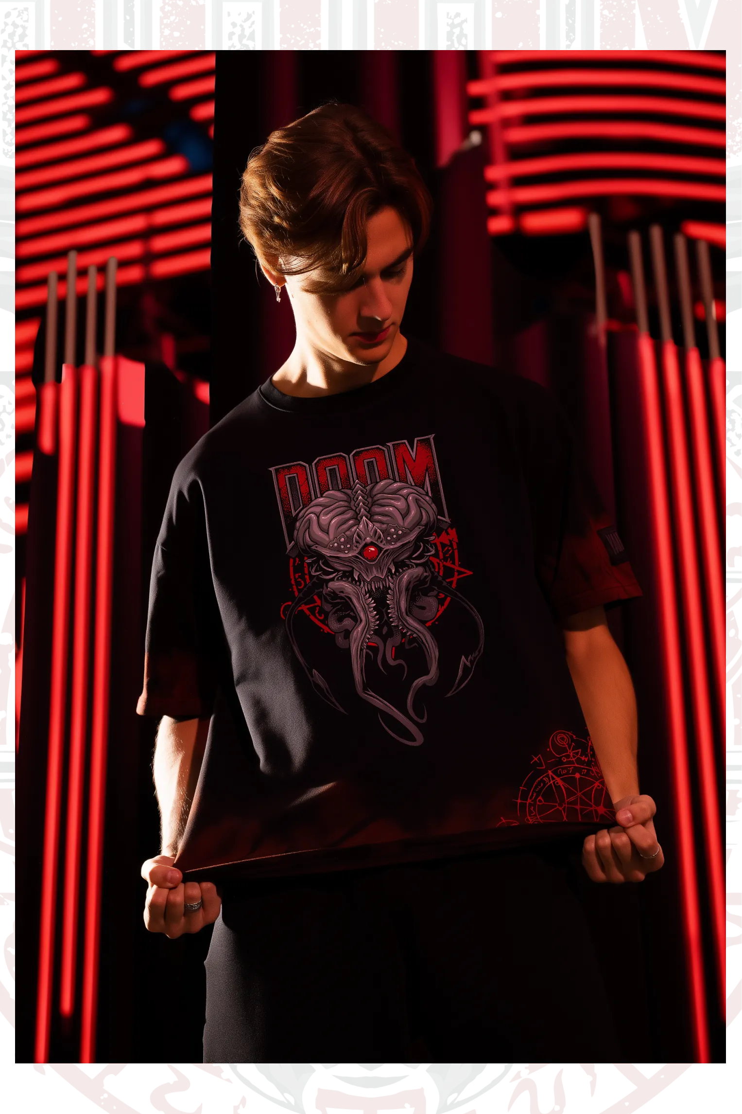 Оверсайз футболка Какодемон